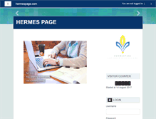 Tablet Screenshot of hermespage.com